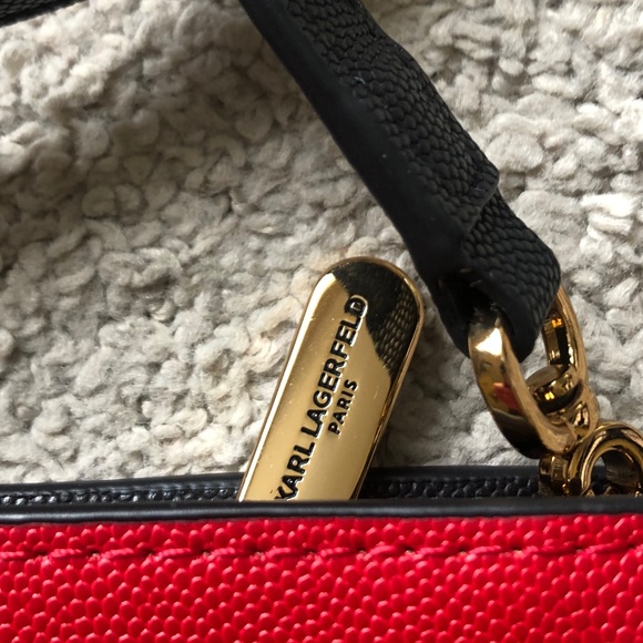 KARL LEGERFELD - Crossbody/wristlet bag.NWOT. - Picture 3 of 4